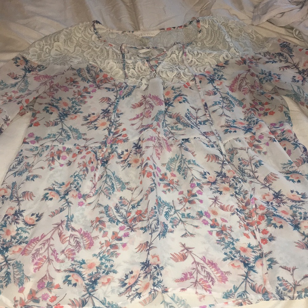 Sheer blouse